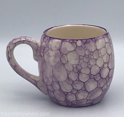 bubble glaze mug