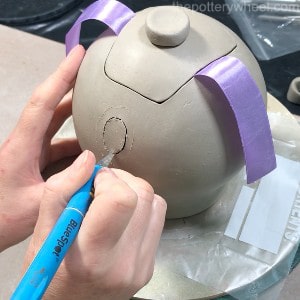 how to make a clay teapot