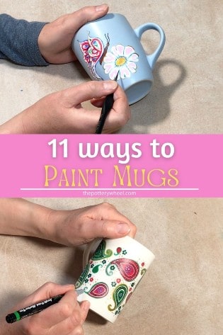 How to Paint a Mug with Colorshot Paint Markers - Faith and Farmhouse