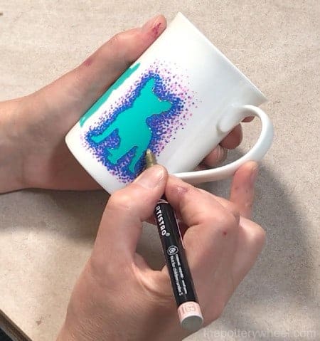 painting mugs