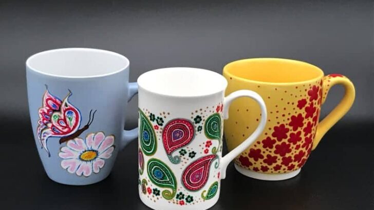 Painting Mugs – 11 Amazing Ways to Paint Your Own Mug