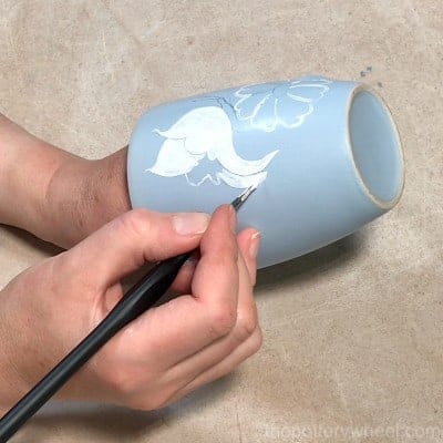 painting mugs with acrylics