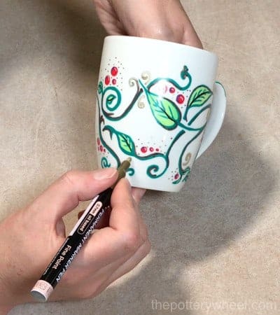 painting mugs