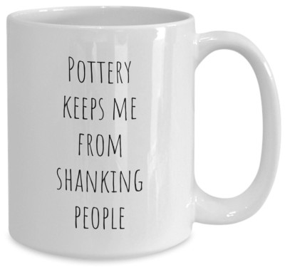 Pottery mug