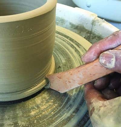 pottery foot shaper