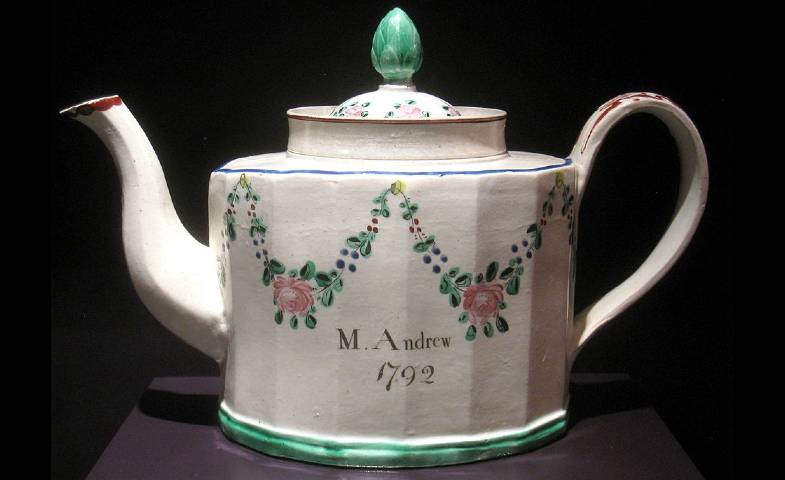 pearlware and creamware pottery