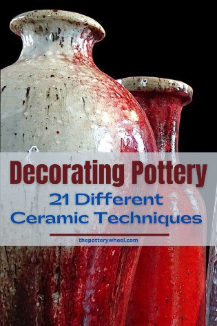 Decorating pottery