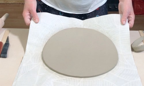 What is a clay slab in ceramics