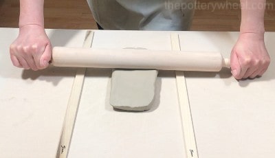 how to roll a clay slab