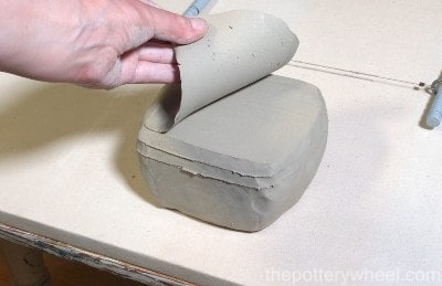 sliced clay
