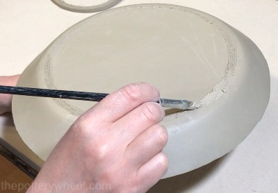 adding slip to the base of the slab plate