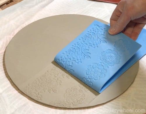 adding texture to a soft slab