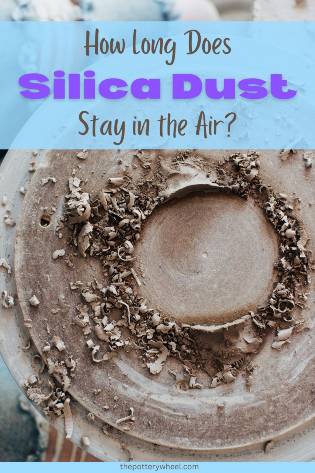 How long does silica dust stay in the air