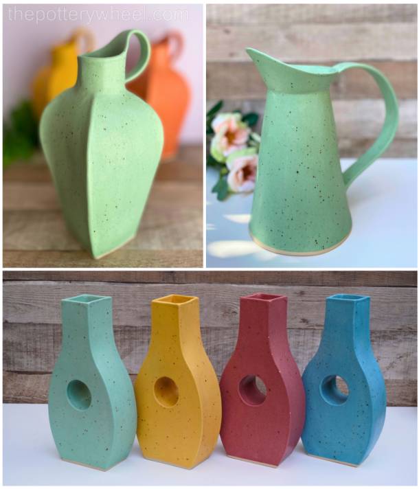 Slab pottery vase ideas