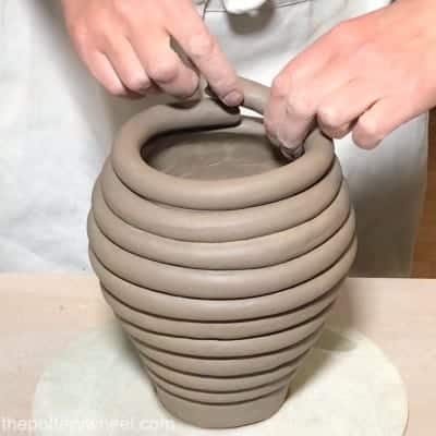 Basic Hand Building in Pottery - How to make a pinch pot