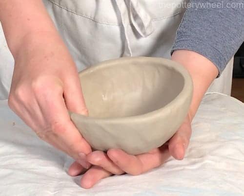 Hand building pottery