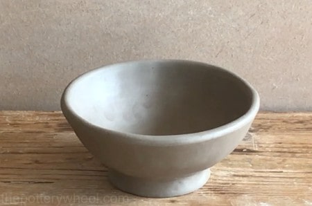 Leather hard greenware clay