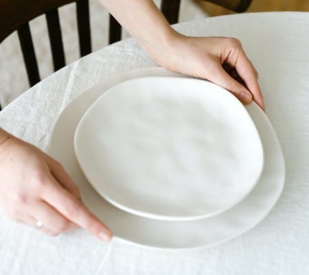 food safe clay porcelain plates