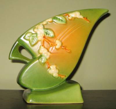 Roseville pottery vase