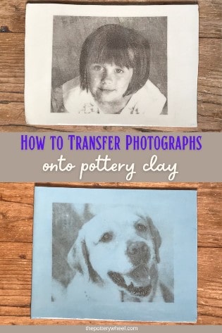 Image transfer onto clay