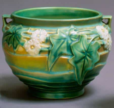 Roseville pottery bowl