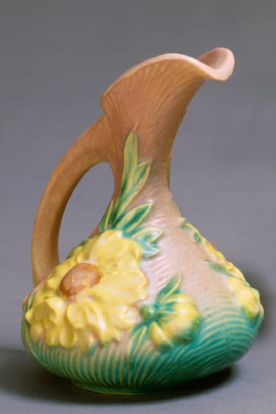 Roseville pottery pitcher