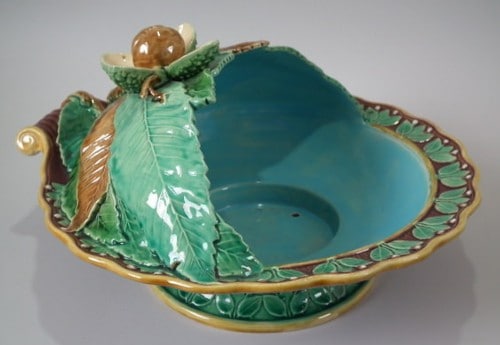 lead glazed serving dish