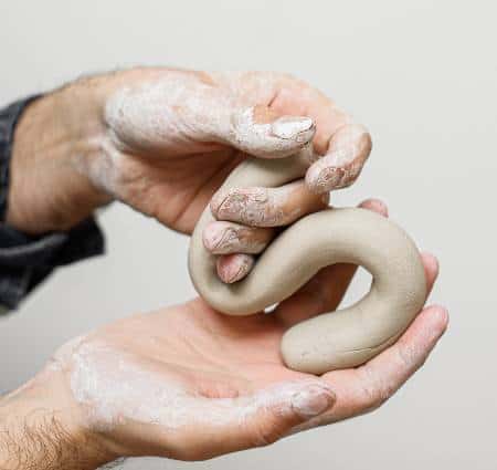 plastic stoneware clay