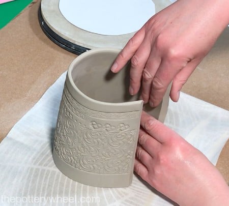 soft leather hard clay mug