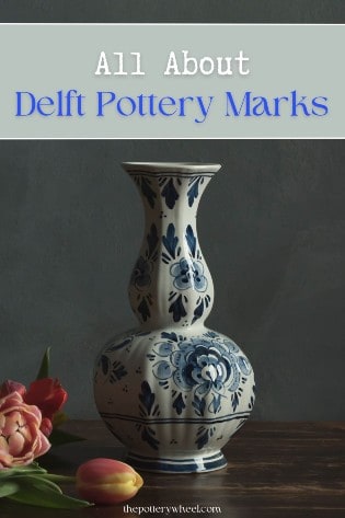 Delft pottery marks pin