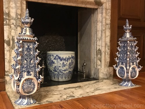 Delftware at Hampton Court Palace