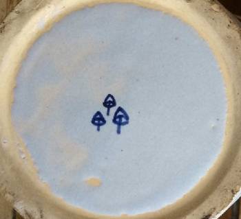 de drie klokken pottery mark