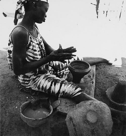 Burkina Faso potter
