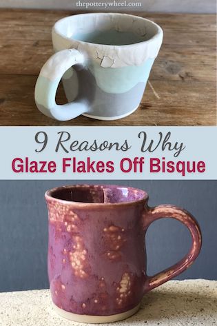 glaze not sticking to bisque