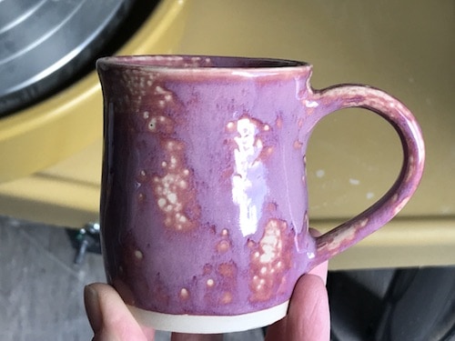 crawling pottery glaze