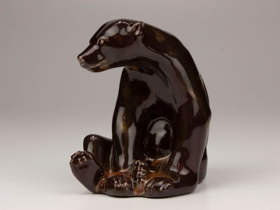 bear figurine by Arthur Townley