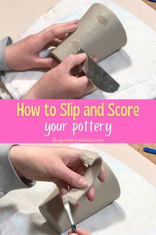 Scoring Tool, Slip and Score, Pottery Tool 