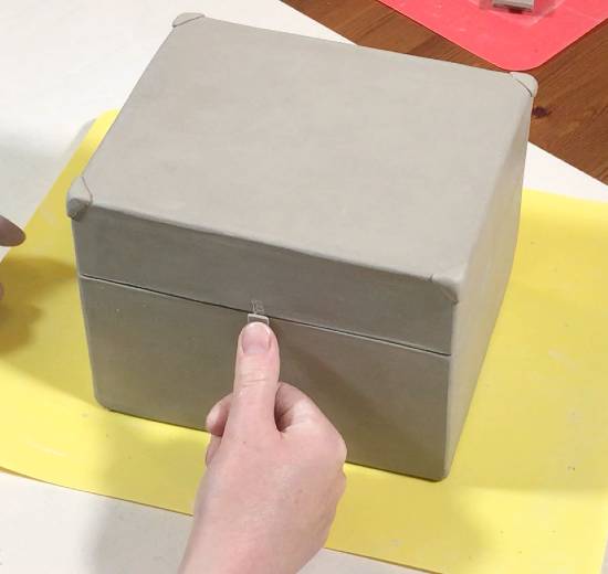 Adding a button to the slab box