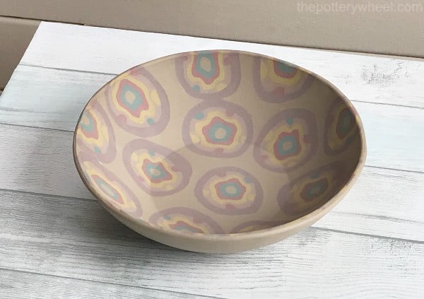 Nerikomi pottery bowl