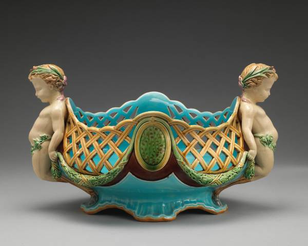 Minton majolica pottery