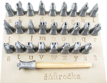 Letter Stamps for Pottery Texture Clay Tools for Ceramics, Polymer Clay,  Metal Clay & Soap Relyef Alphabet Tahoma Cyrillic 10 Mm 