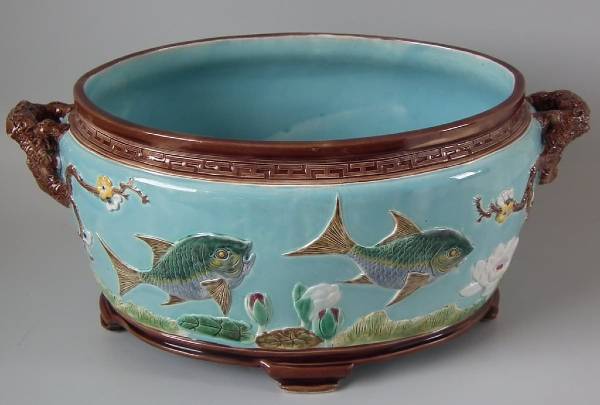 Holdcroft majolica jardiniere