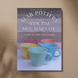 slab pottery template