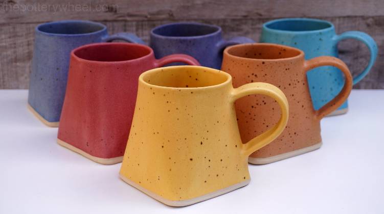 How to Make a Square Based Slab Mug By Hand