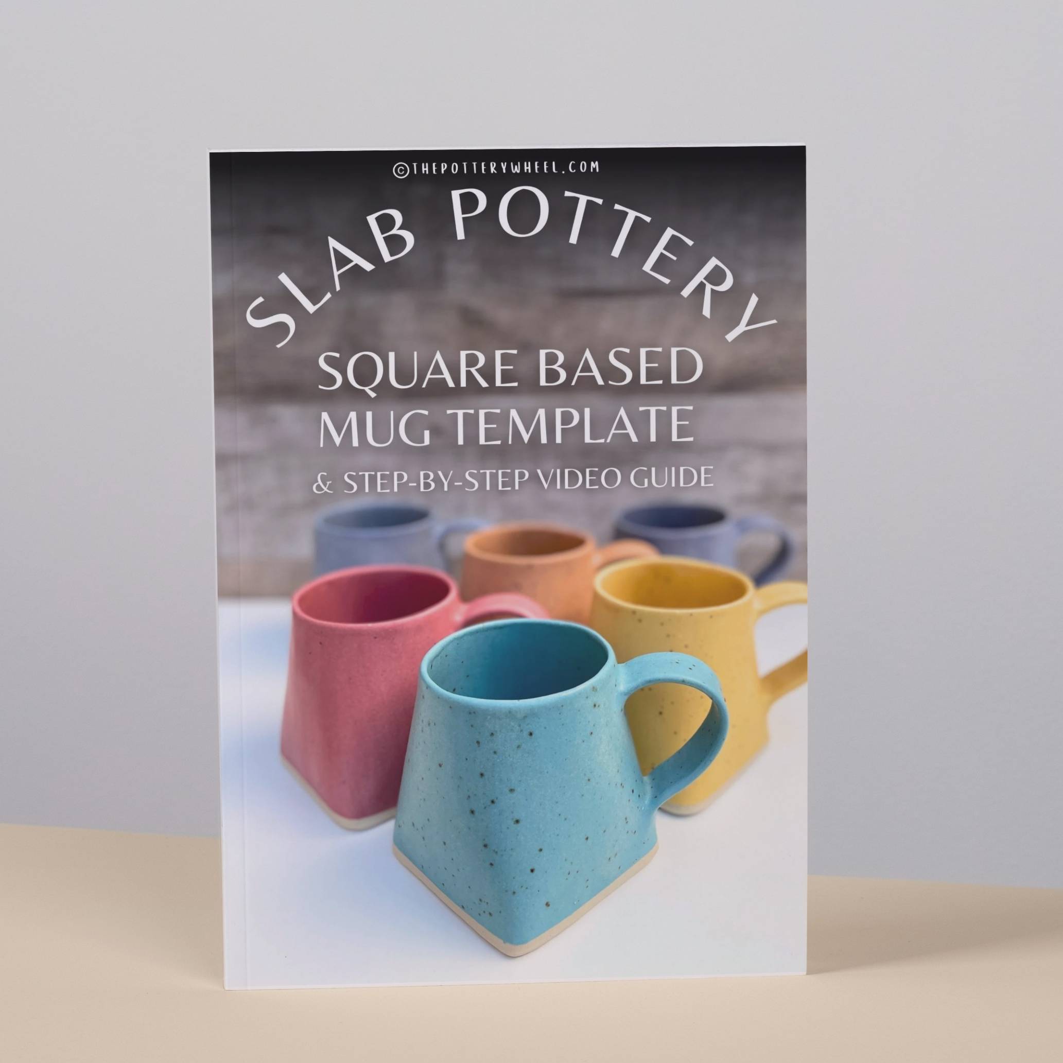 slab pottery template