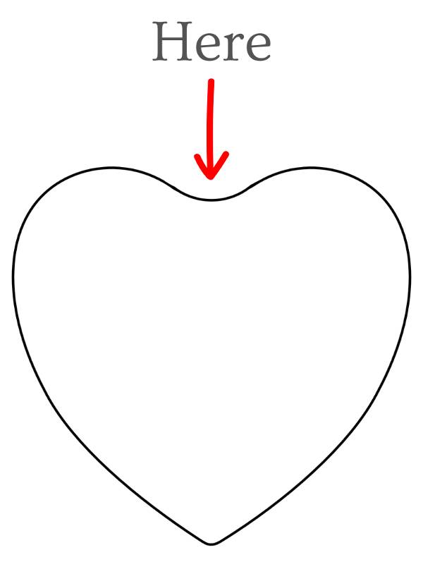 Heart shaped slab pottery mug