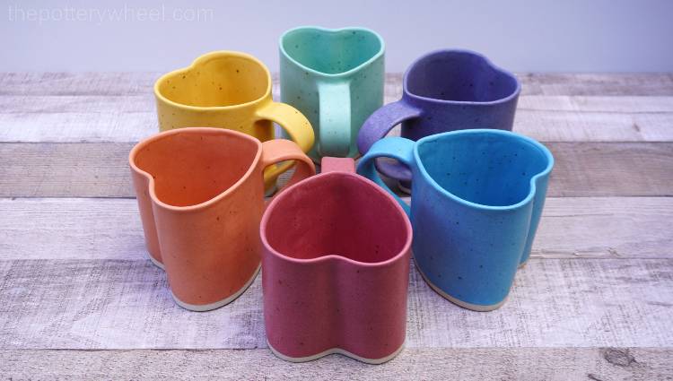 Making a Heart-Shaped Slab Mug