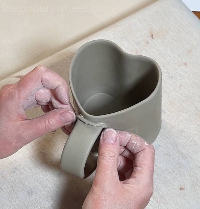 adding a clay coil
