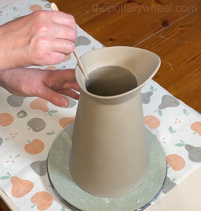 blending the inside join of the rim