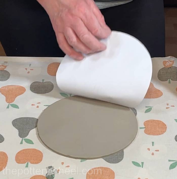 peeling of the base template